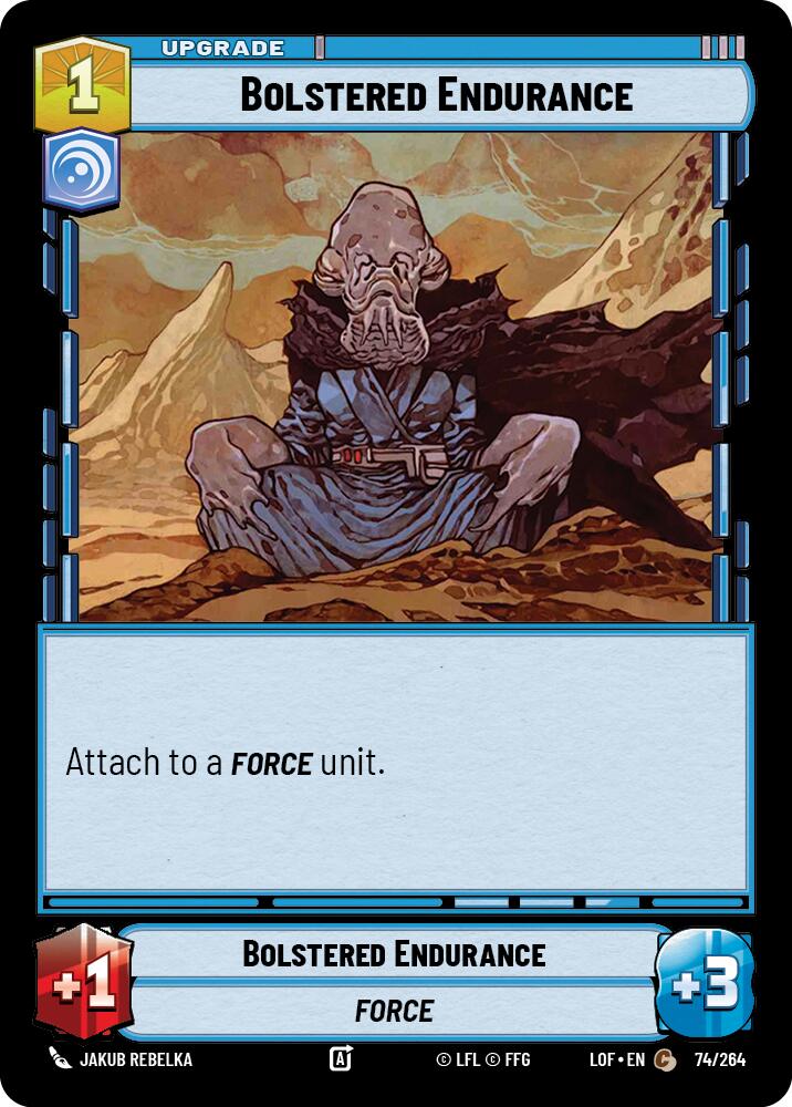 Bolstered Endurance (74/264) (74/264) [Legends of the Force] | Fandemonia Ltd