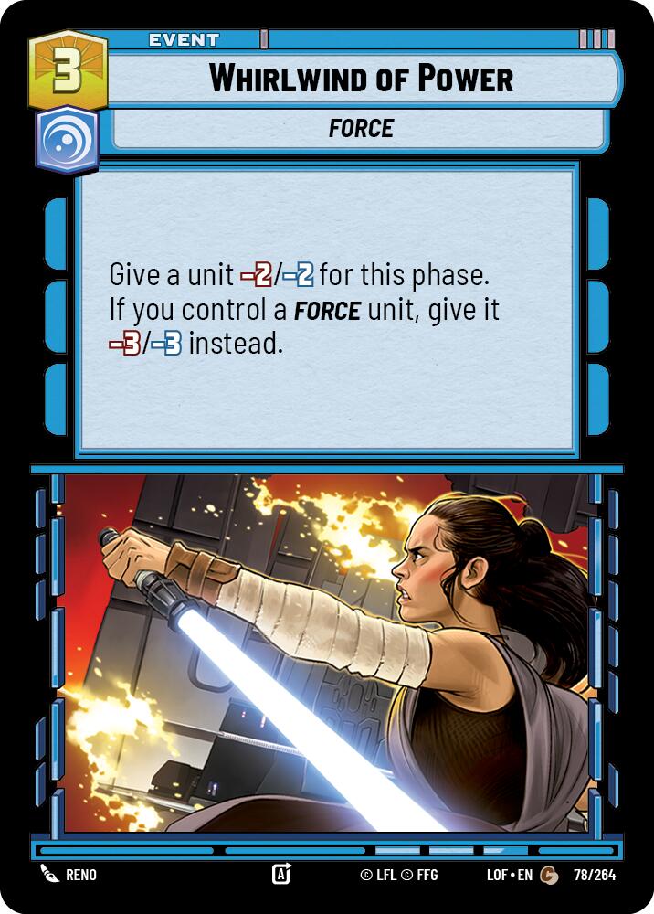 Whirlwind of Power (78/264) (78/264) [Legends of the Force] | Fandemonia Ltd