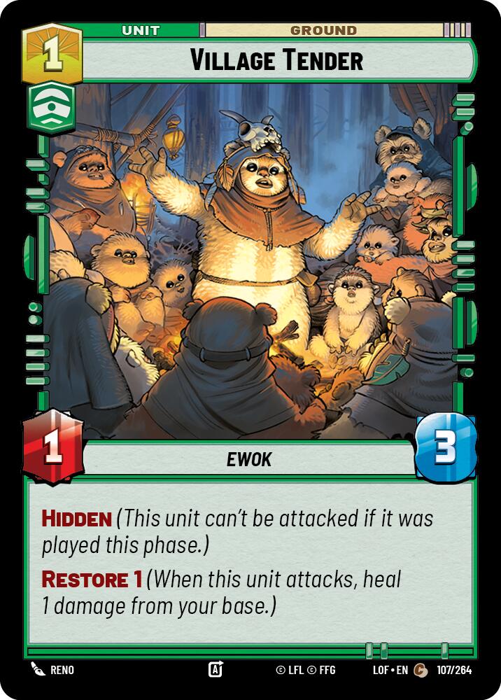 Village Tender (107/264) (107/264) [Legends of the Force] | Fandemonia Ltd