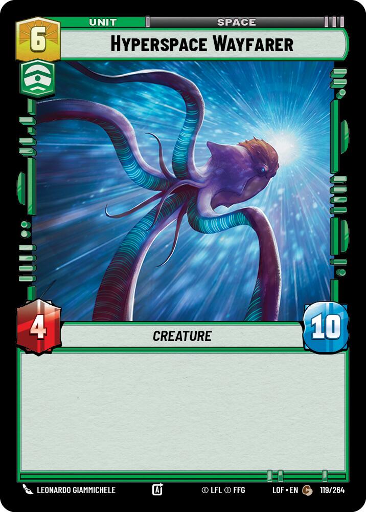 Hyperspace Wayfarer (119/264) (119/264) [Legends of the Force] | Fandemonia Ltd