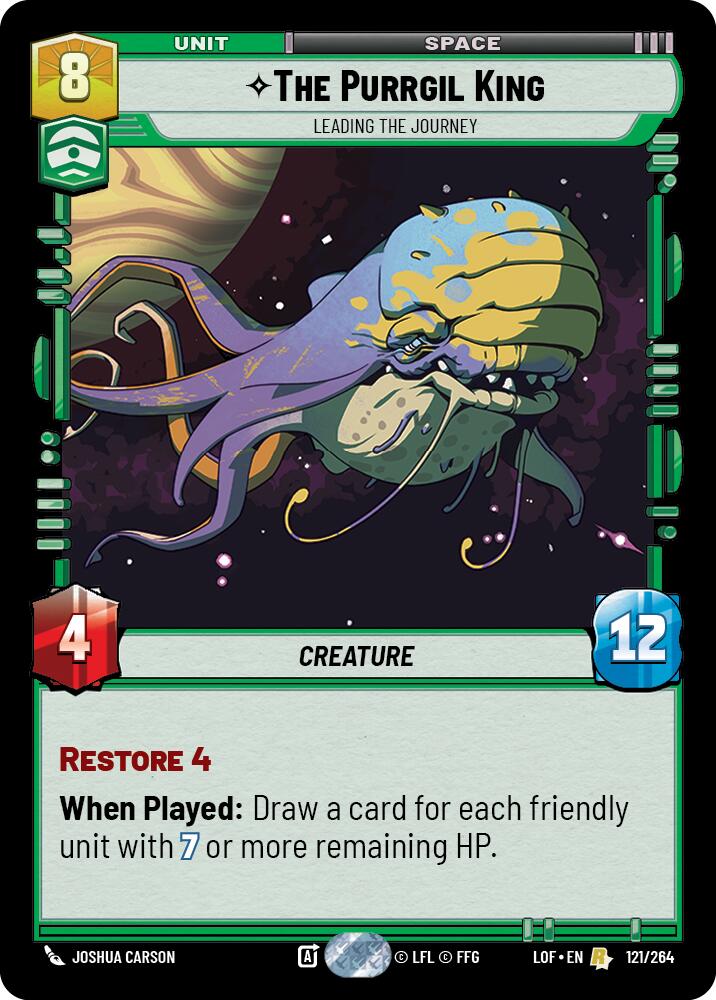 The Purrgil King - Leading The Journey (121/264) (121/264) [Legends of the Force] | Fandemonia Ltd