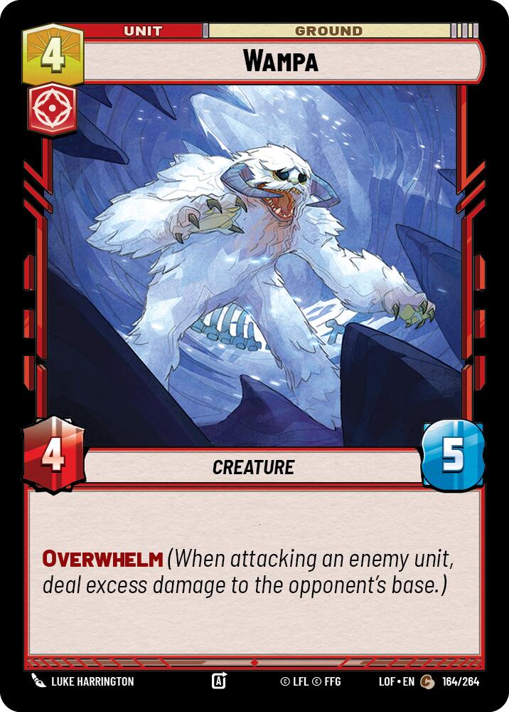 Wampa (164/264) (164/264) [Legends of the Force] | Fandemonia Ltd