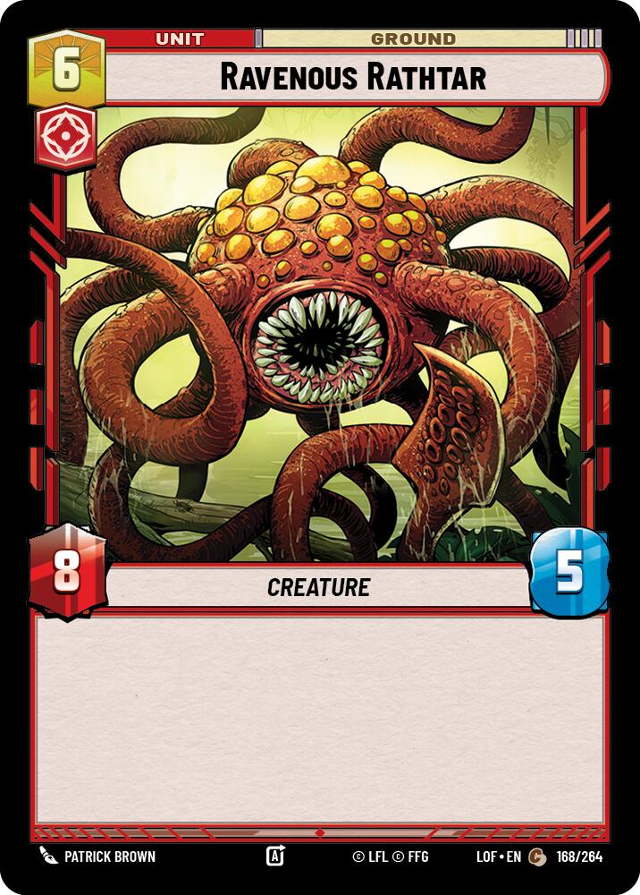 Ravenous Rathtar (168/264) (168/264) [Legends of the Force] | Fandemonia Ltd