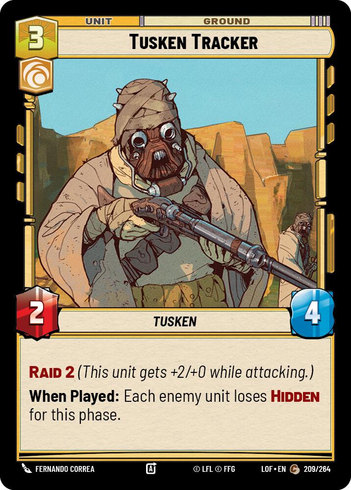 Tusken Tracker (209/264) (209/264) [Legends of the Force] | Fandemonia Ltd