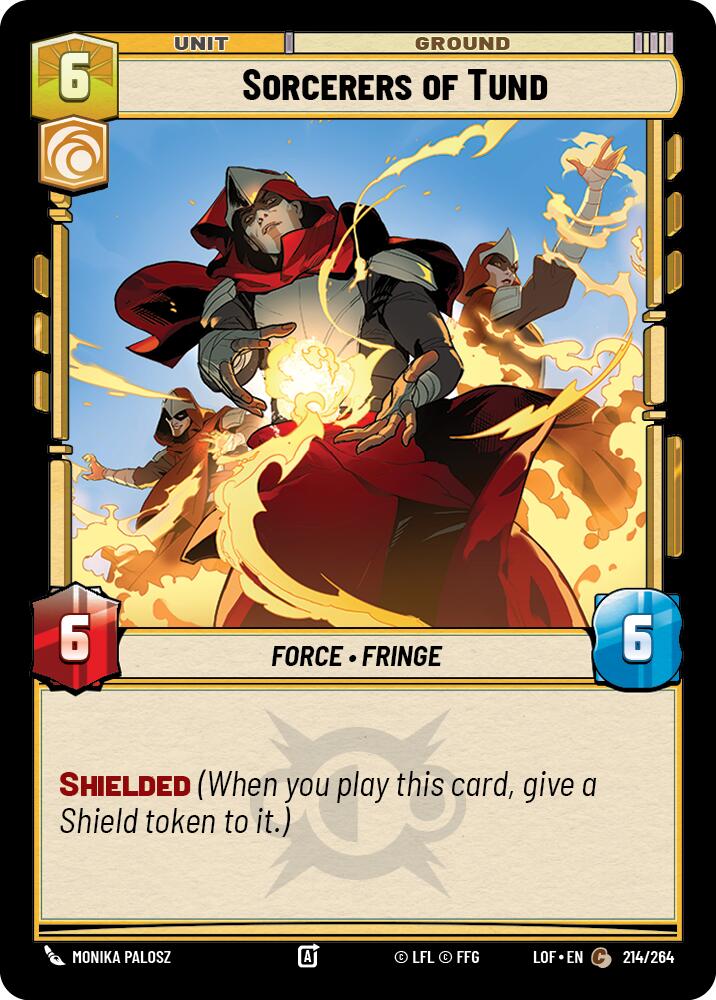 Sorcerers of Tund (214/264) (214/264) [Legends of the Force] | Fandemonia Ltd