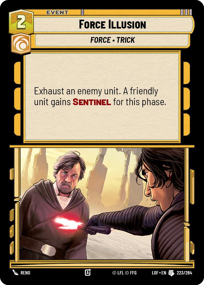 Force Illusion (223/264) (223/264) [Legends of the Force] | Fandemonia Ltd