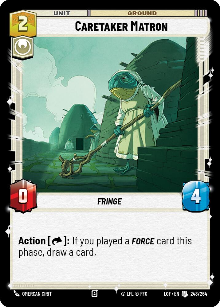 Caretaker Matron (243/264) (243/264) [Legends of the Force] | Fandemonia Ltd