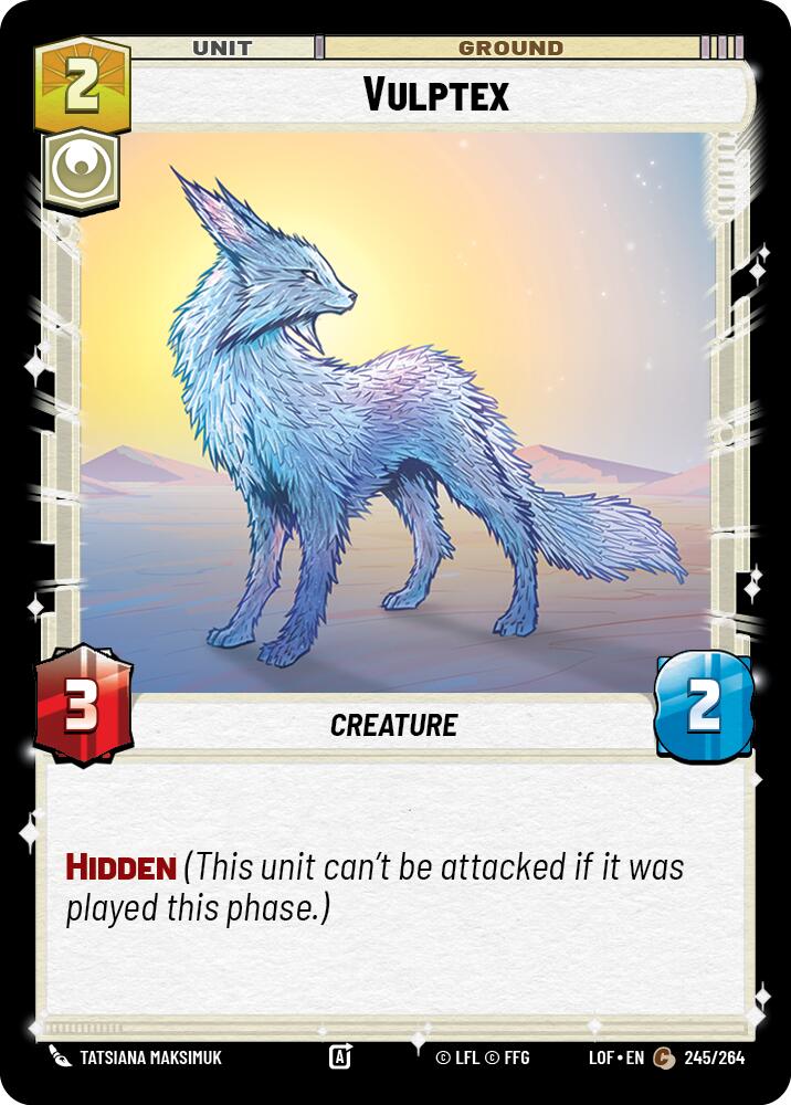 Vulptex (245/264) (245/264) [Legends of the Force] | Fandemonia Ltd