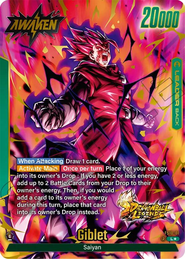 Giblet (FS10-01) (Bonus Pack Alternate Art) [Starter Deck: Giblet] | Fandemonia Ltd