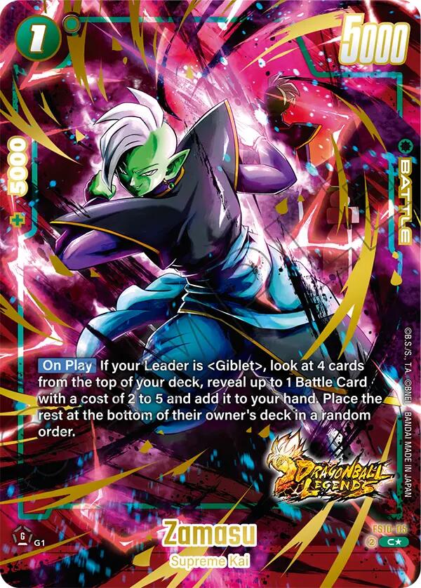 Zamasu (Bonus Pack Alternate Art) [Starter Deck: Giblet] | Fandemonia Ltd