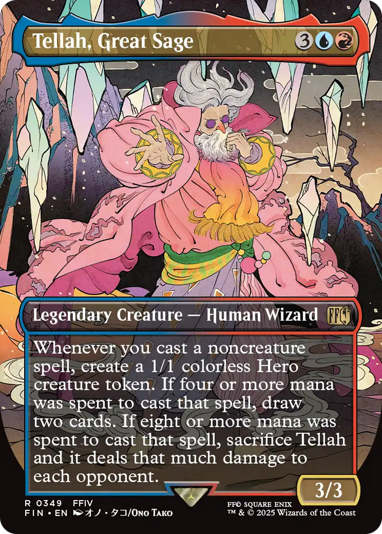 Tellah, Great Sage (Borderless) [FINAL FANTASY] | Fandemonia Ltd