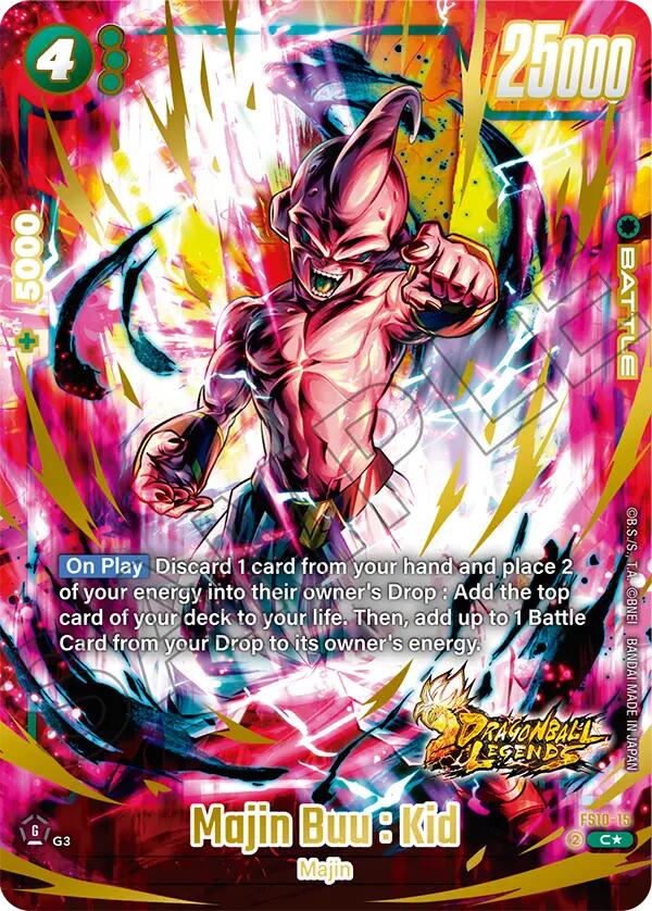 Majin Buu : Kid (Bonus Pack Alternate Art) [Starter Deck: Giblet] | Fandemonia Ltd