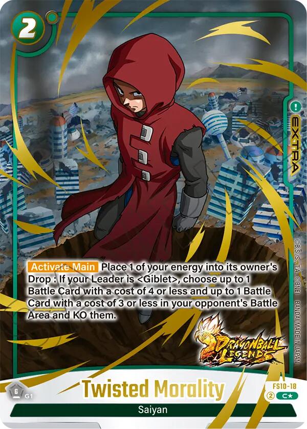 Twisted Morality (Bonus Pack Alternate Art) [Starter Deck: Giblet] | Fandemonia Ltd
