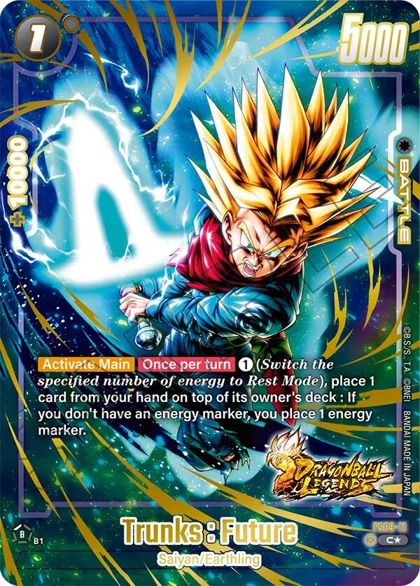 Trunks : Future (Bonus Pack Alternate Art) [Starter Deck: Shallot] | Fandemonia Ltd