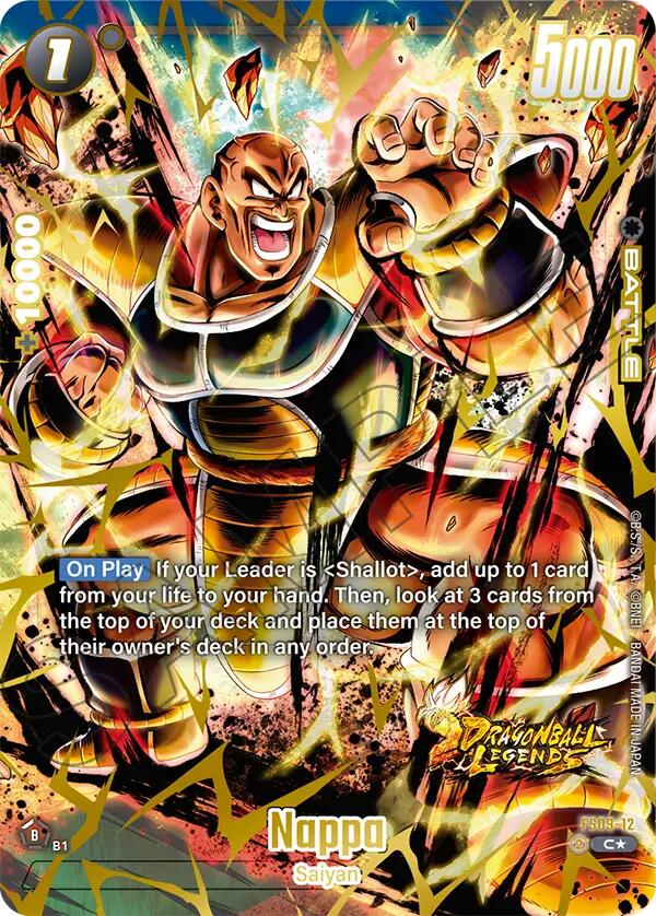 Nappa (Bonus Pack Alternate Art) [Starter Deck: Shallot] | Fandemonia Ltd