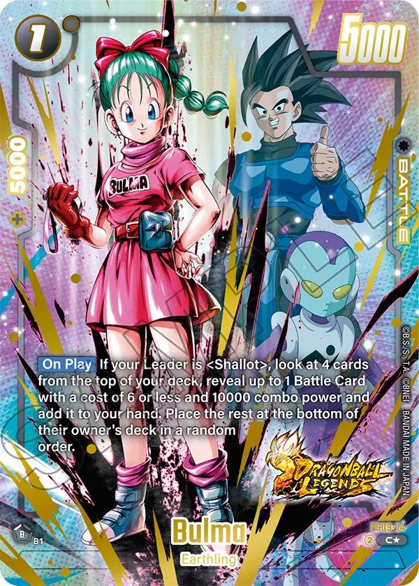 Bulma (Bonus Pack Alternate Art) [Starter Deck: Shallot] | Fandemonia Ltd