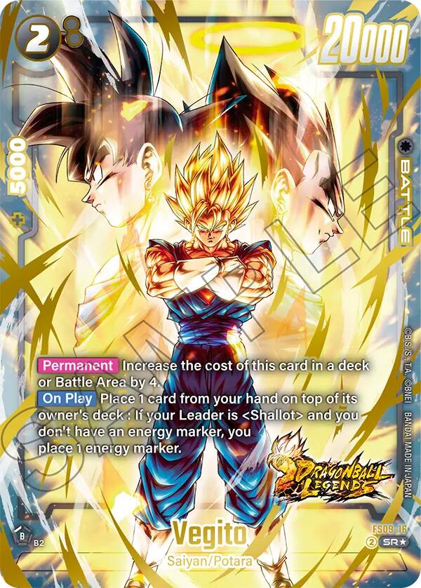 Vegito (Bonus Pack Alternate Art) [Starter Deck: Shallot] | Fandemonia Ltd