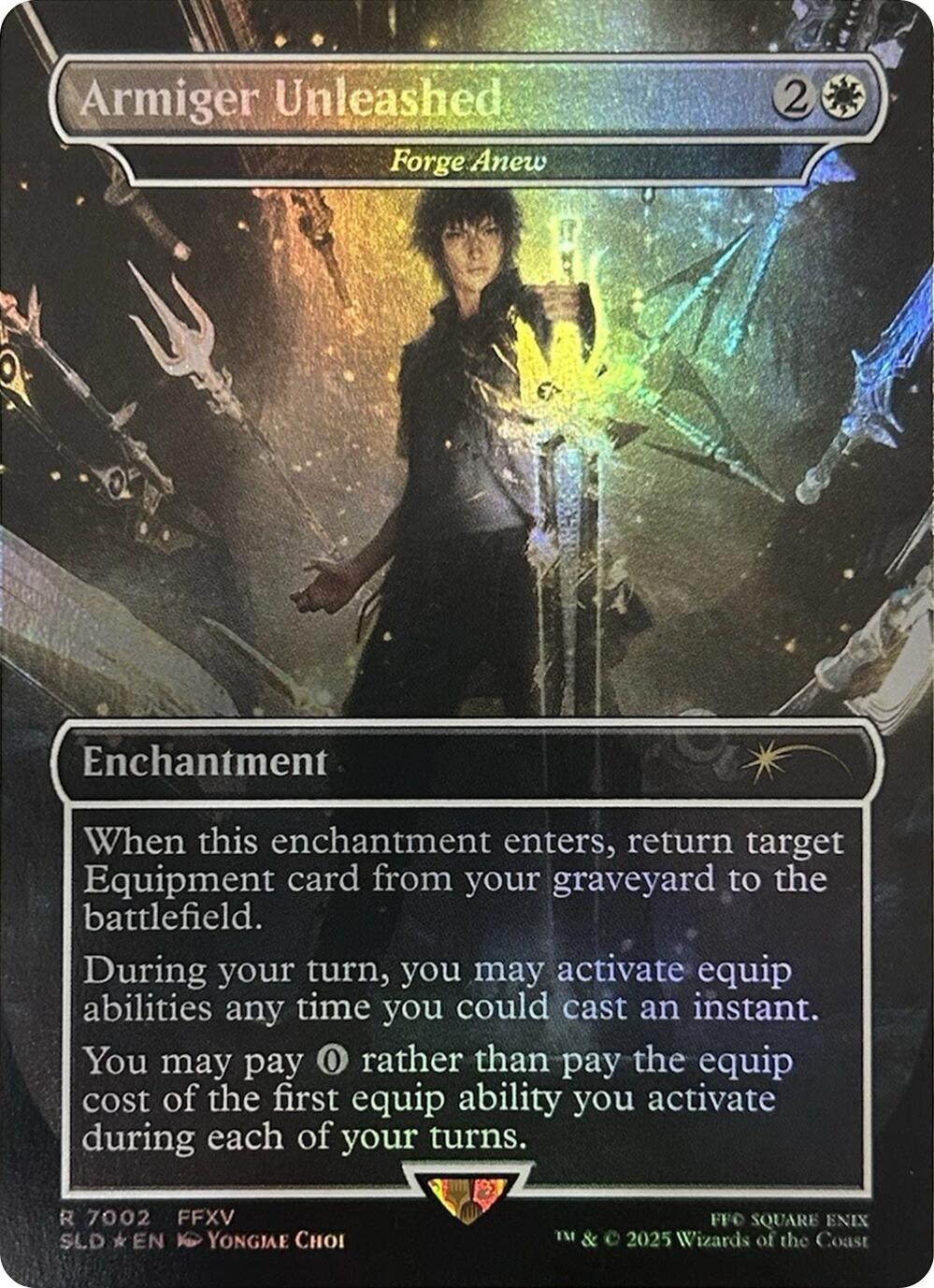 Armiger Unleashed - Forge Anew (Rainbow Foil) [Secret Lair Drop Series] | Fandemonia Ltd