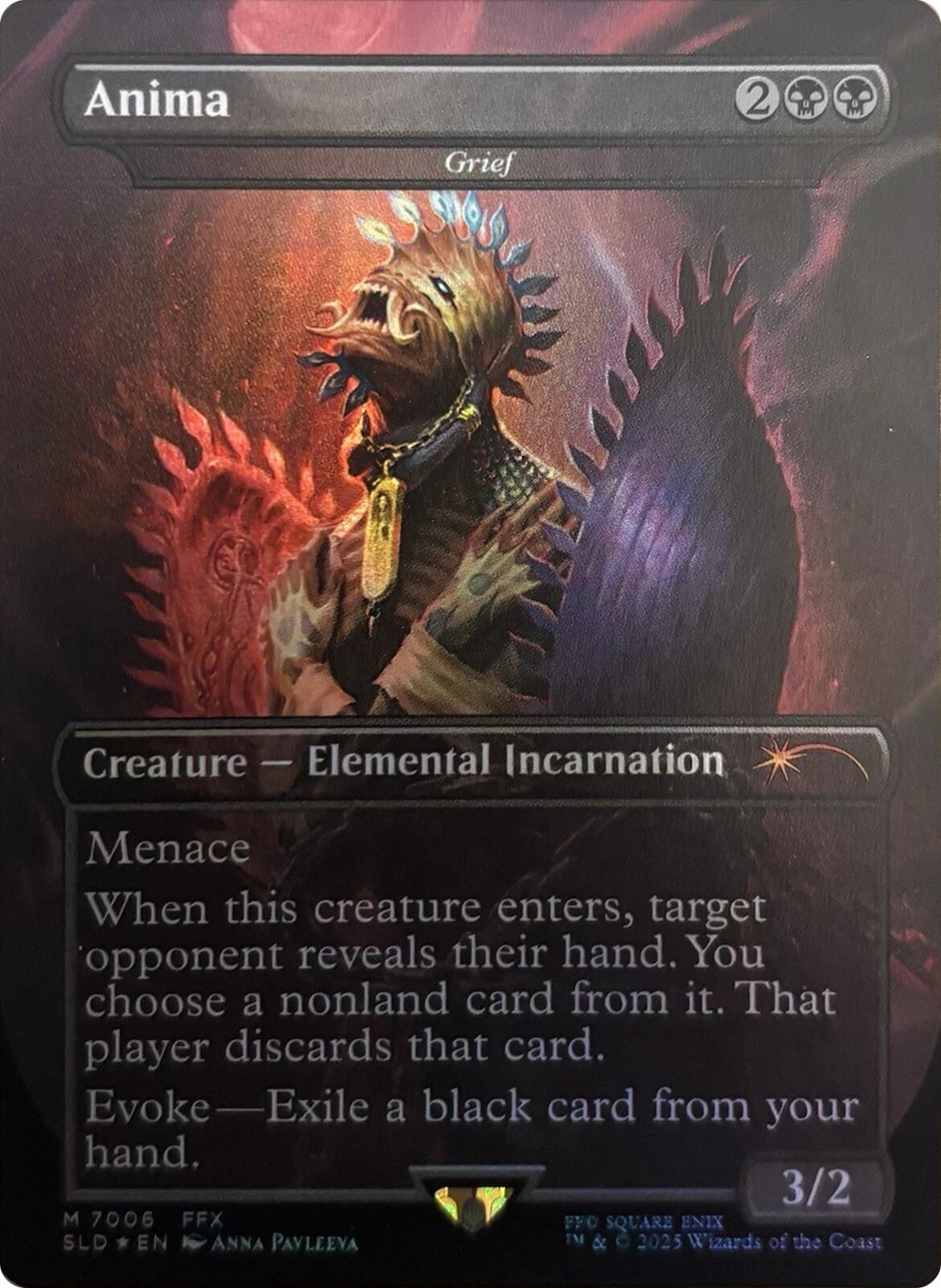 Anima - Grief (Rainbow Foil) [Secret Lair Drop Series] | Fandemonia Ltd