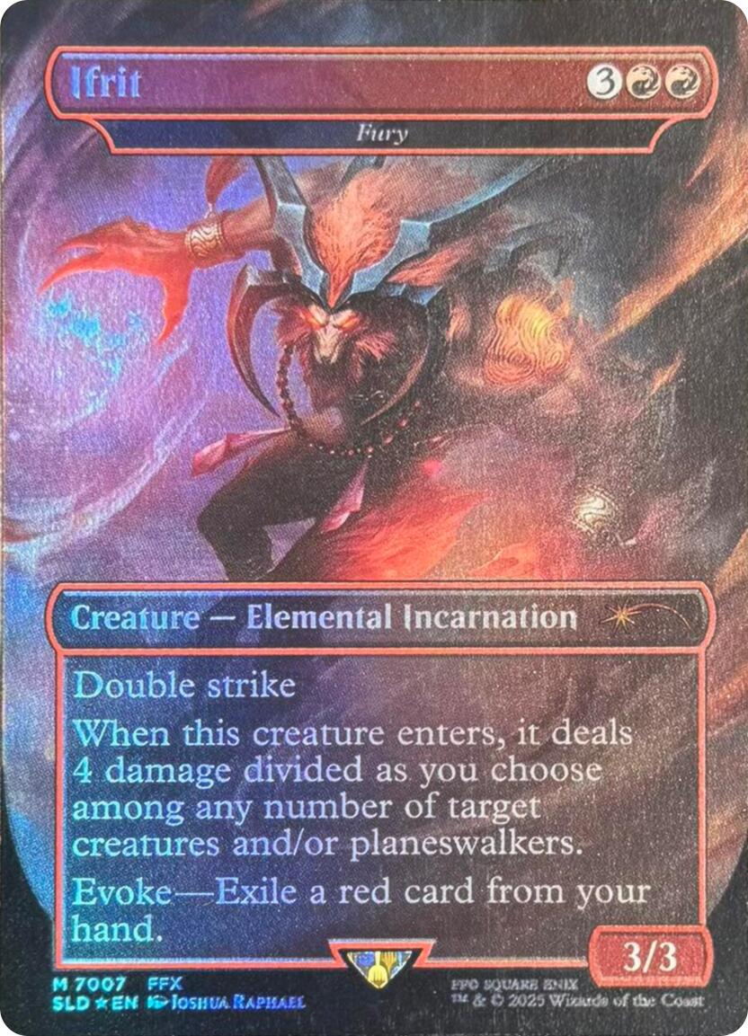 Ifrit - Fury (Rainbow Foil) [Secret Lair Drop Series] | Fandemonia Ltd