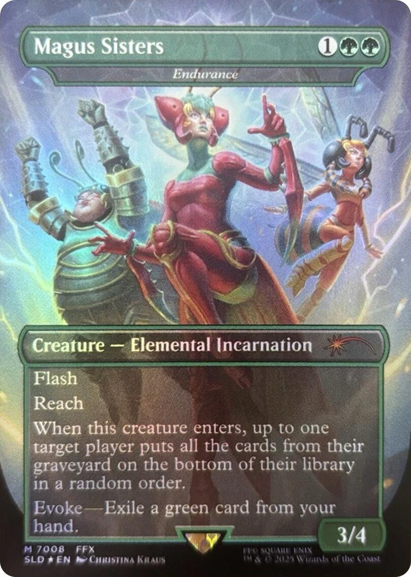 Magus Sisters - Endurance (Rainbow Foil) [Secret Lair Drop Series] | Fandemonia Ltd
