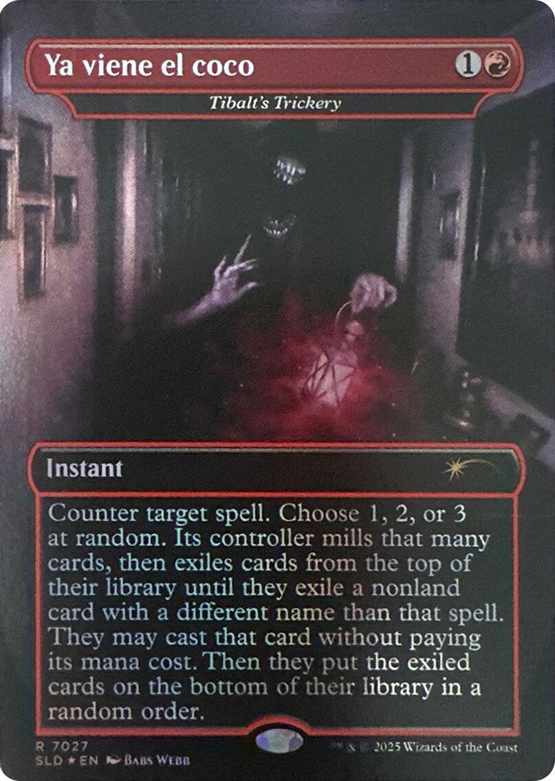 Ya viene el coco - Tibalt's Trickery (Rainbow Foil) [Secret Lair Drop Series] | Fandemonia Ltd