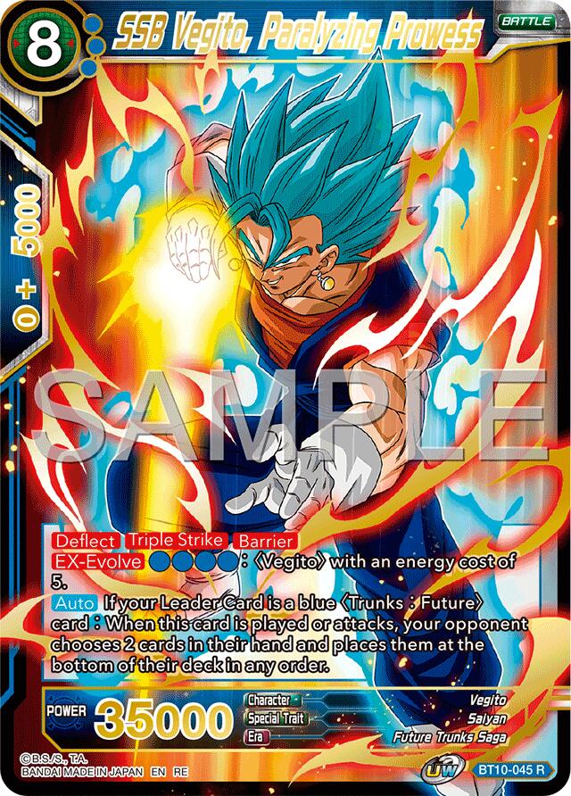 SSB Vegito, Paralyzing Prowess (Reprint) (BT10-045) [Premium Anniversary Box 2025] | Fandemonia Ltd
