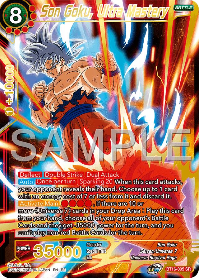 Son Goku, Ultra Mastery (Reprint) (BT16-005) [Premium Anniversary Box 2025] | Fandemonia Ltd