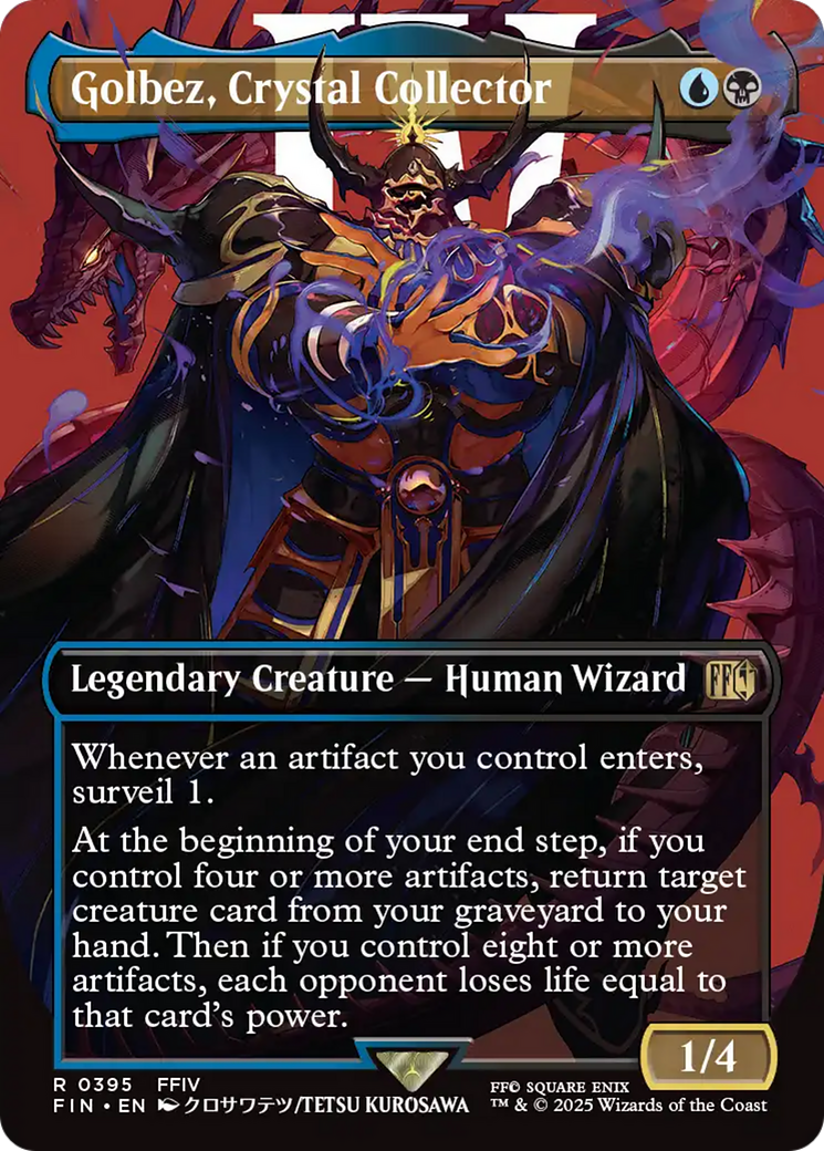 Golbez, Crystal Collector (Borderless) [FINAL FANTASY] | Fandemonia Ltd