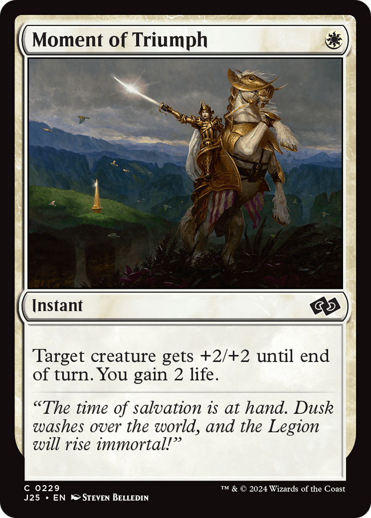 Moment of Triumph [Foundations Jumpstart] | Fandemonia Ltd