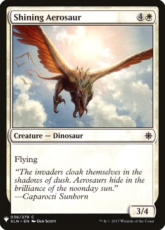 Shining Aerosaur [Mystery Booster] | Fandemonia Ltd