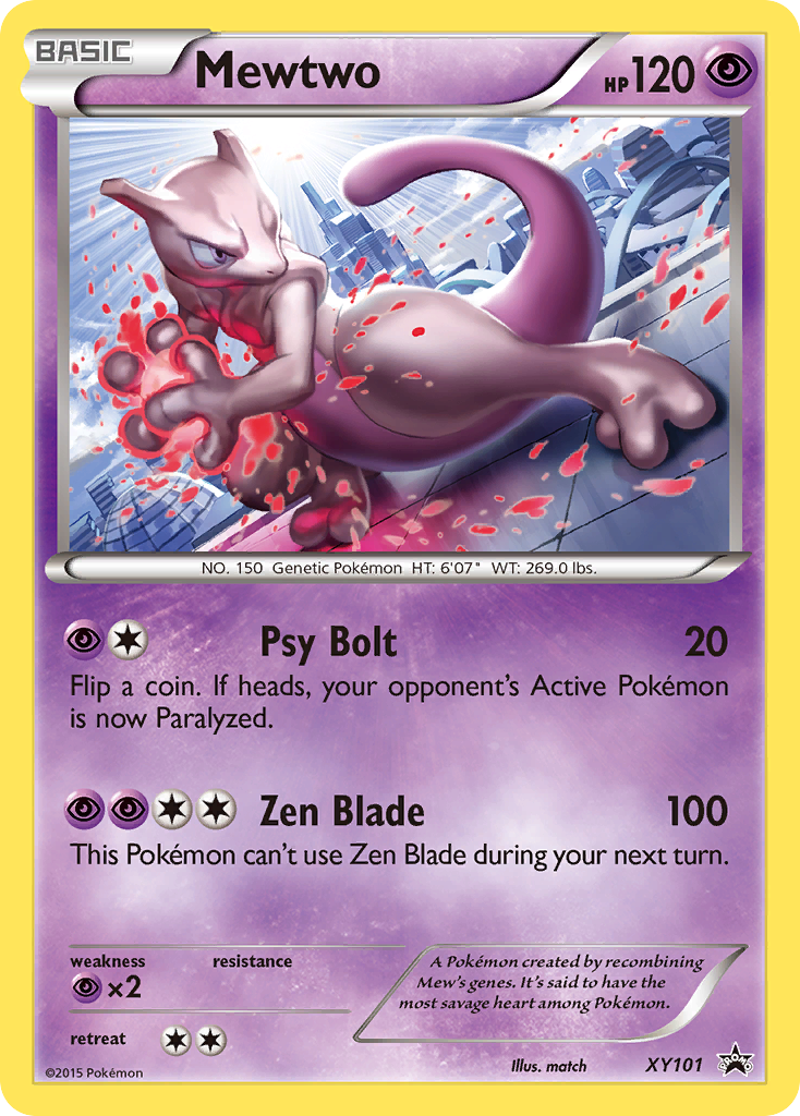 Mewtwo (XY101) [XY: Black Star Promos] | Fandemonia Ltd