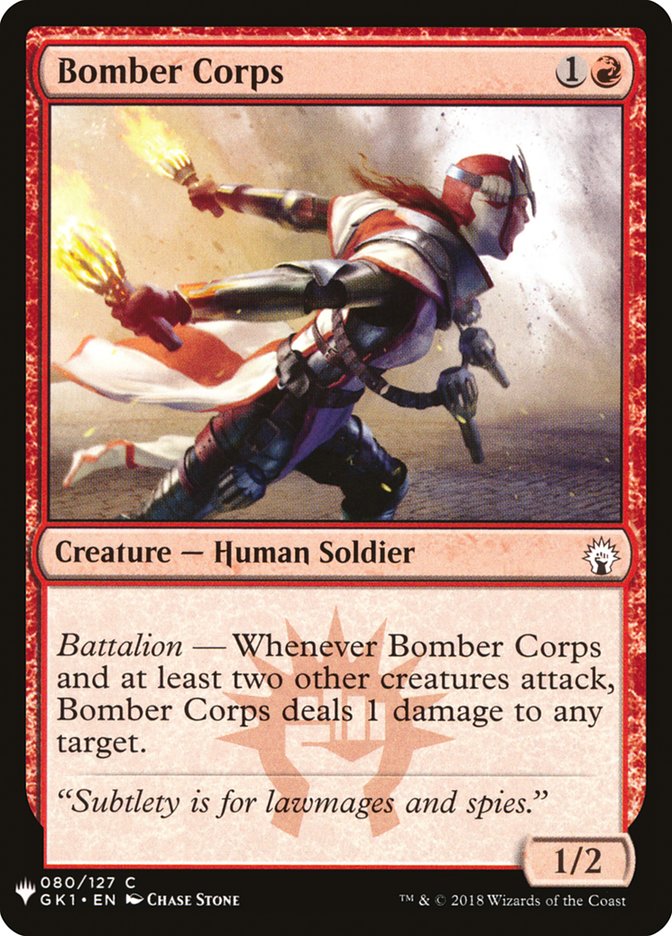 Bomber Corps [Mystery Booster] | Fandemonia Ltd
