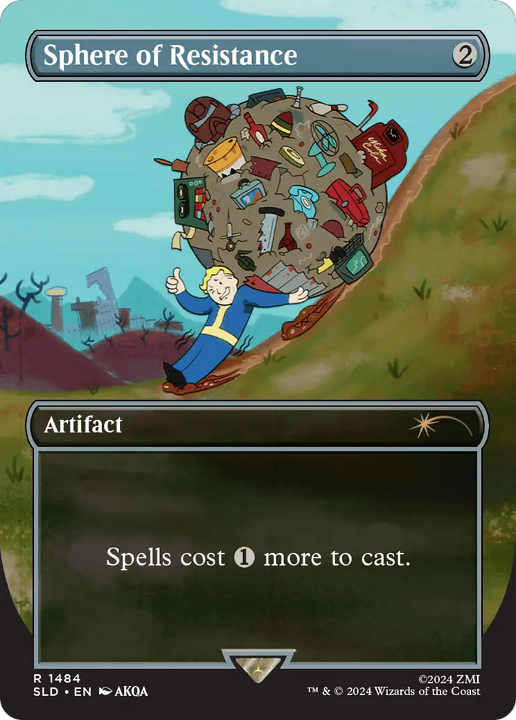 Sphere of Resistance (Rainbow Foil) [Secret Lair Drop Series] | Fandemonia Ltd