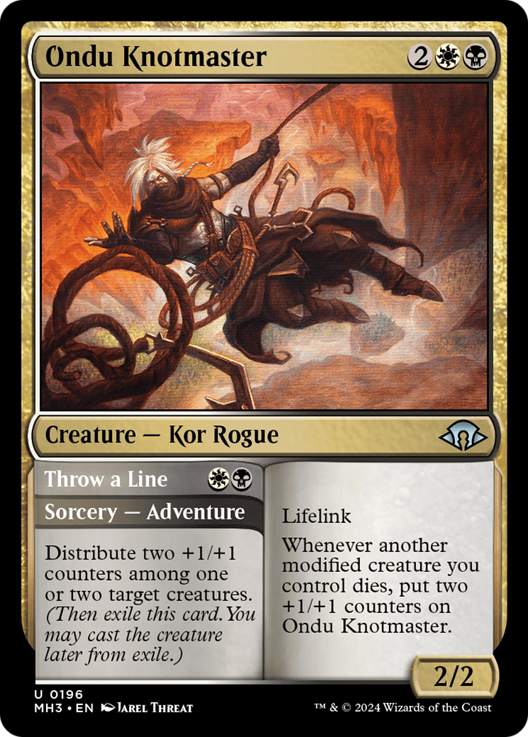 Ondu Knotmaster // Throw a Line [Modern Horizons 3] | Fandemonia Ltd