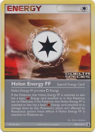 Holon Energy FF (104/113) (Stamped) [EX: Delta Species] | Fandemonia Ltd