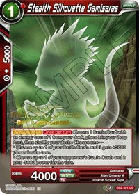 Stealth Silhouette Gamisaras (Divine Multiverse Draft Tournament) (DB2-021) [Tournament Promotion Cards] | Fandemonia Ltd