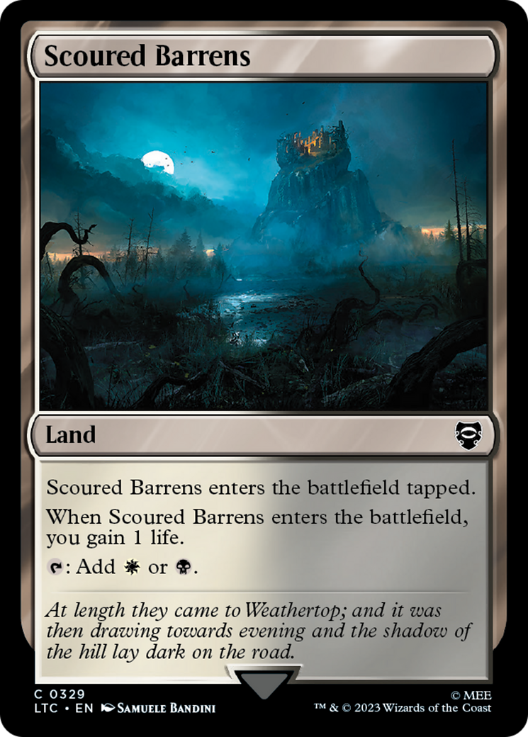 Scoured Barrens [The Lord of the Rings: Tales of Middle-Earth Commander] | Fandemonia Ltd