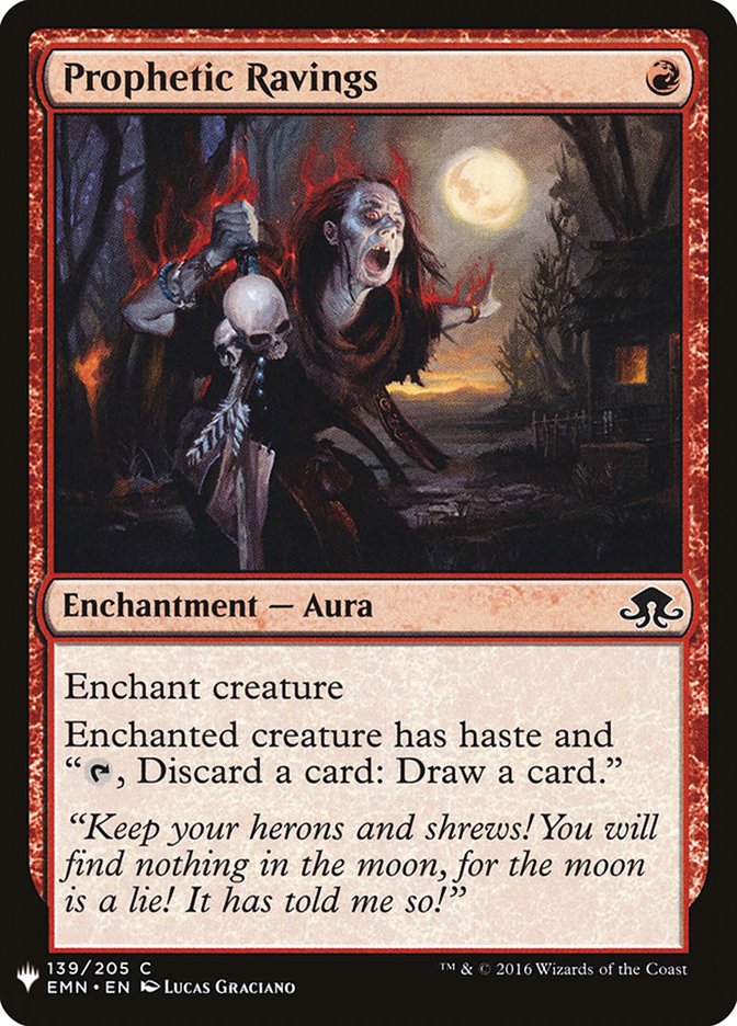 Prophetic Ravings [Mystery Booster] | Fandemonia Ltd