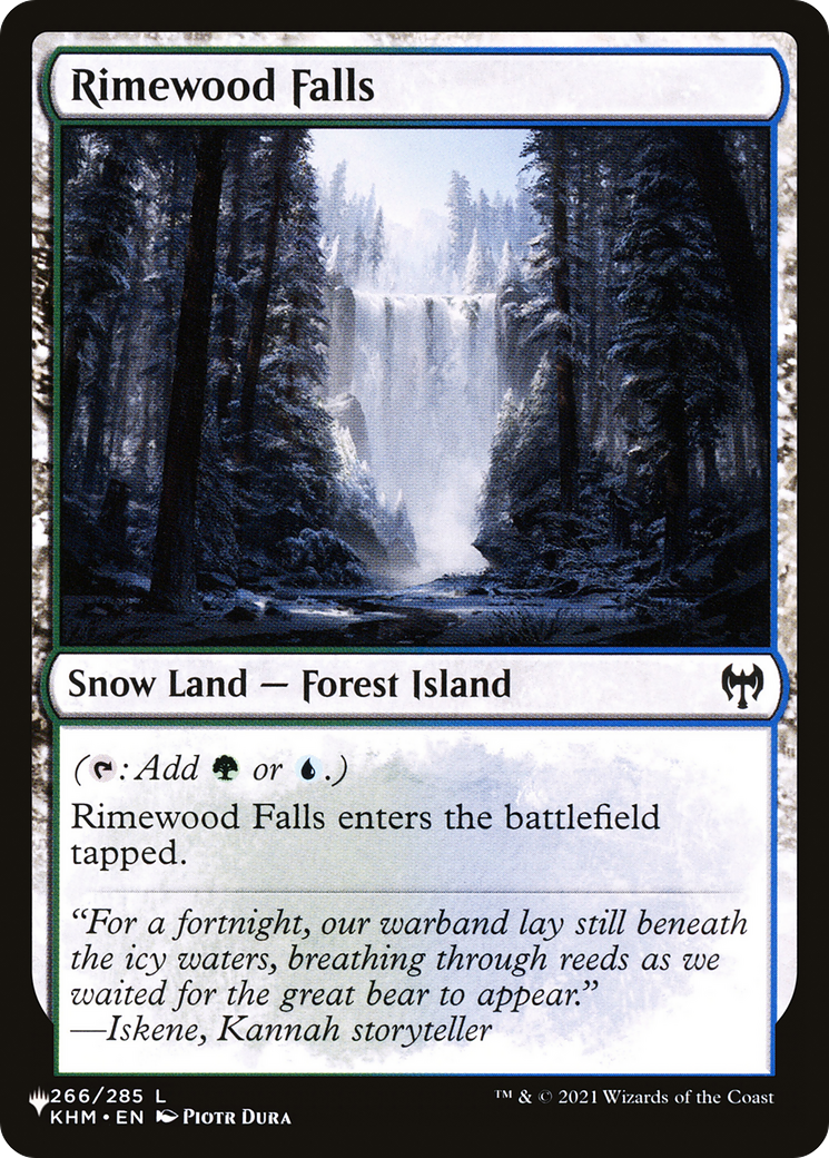 Rimewood Falls [Secret Lair: From Cute to Brute] | Fandemonia Ltd