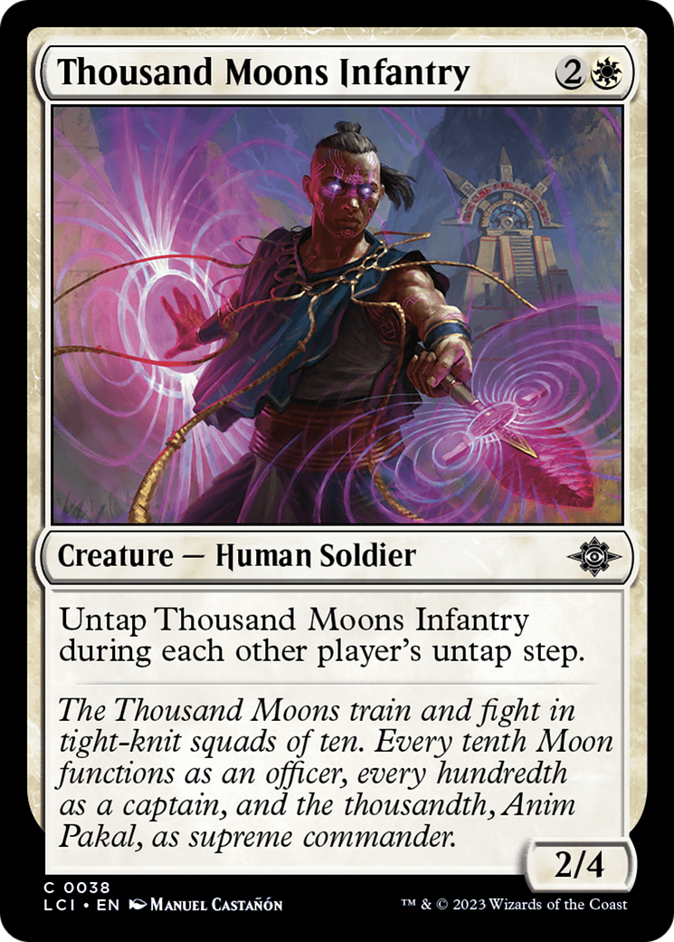 Thousand Moons Infantry [The Lost Caverns of Ixalan] | Fandemonia Ltd