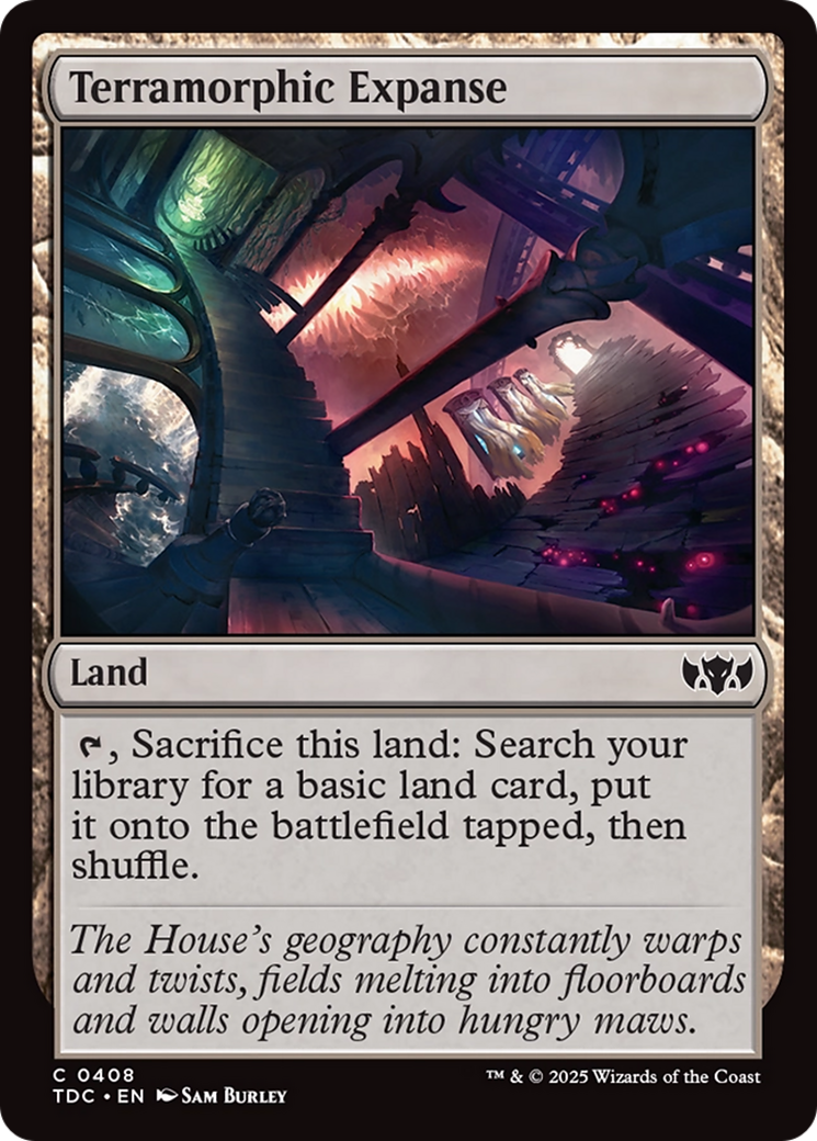 Terramorphic Expanse [Tarkir: Dragonstorm Commander] | Fandemonia Ltd