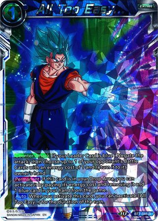 All Too Easy... (BT7-048) [Assault of the Saiyans] | Fandemonia Ltd