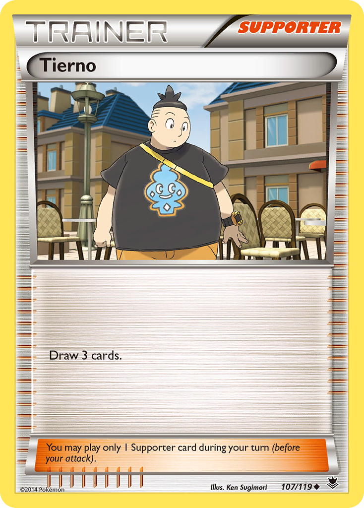 Tierno (107/119) [XY: Phantom Forces] | Fandemonia Ltd