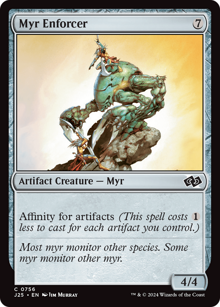Myr Enforcer [Foundations Jumpstart] | Fandemonia Ltd
