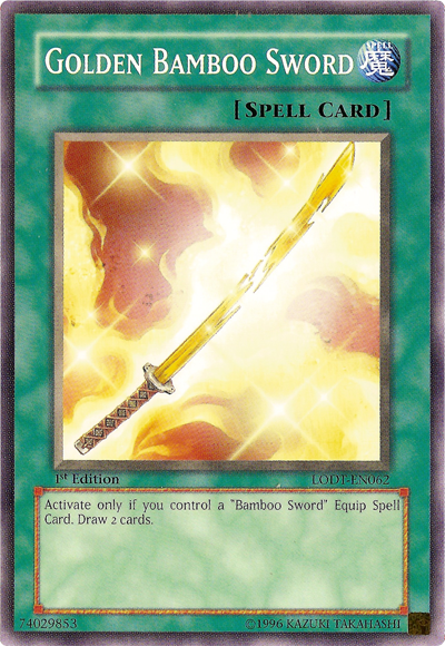 Golden Bamboo Sword [LODT-EN062] Common | Fandemonia Ltd