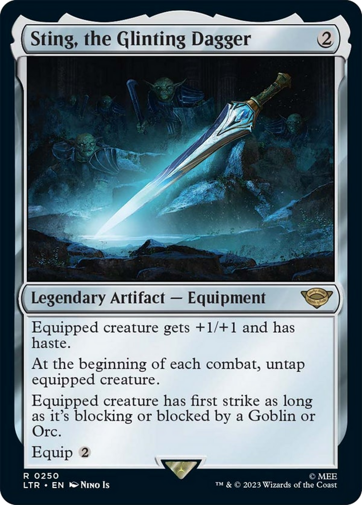 Sting, the Glinting Dagger [The Lord of the Rings: Tales of Middle-Earth] | Fandemonia Ltd