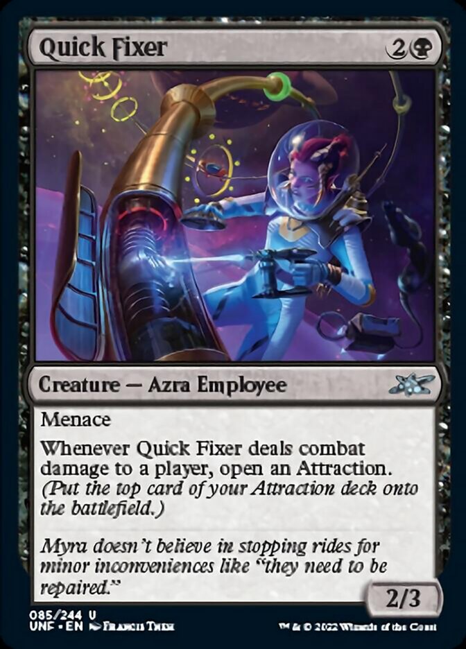 Quick Fixer [Unfinity] | Fandemonia Ltd