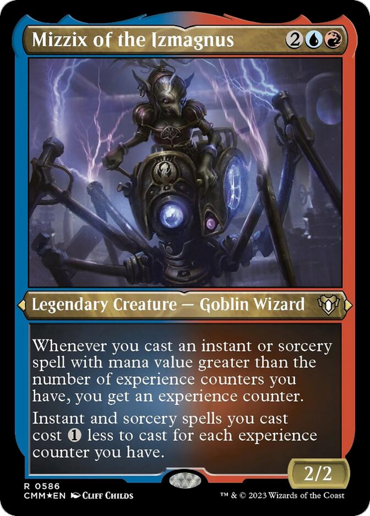Mizzix of the Izmagnus (Foil Etched) [Commander Masters] | Fandemonia Ltd