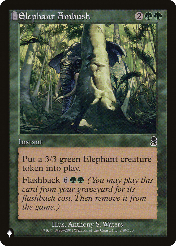Elephant Ambush [The List] | Fandemonia Ltd